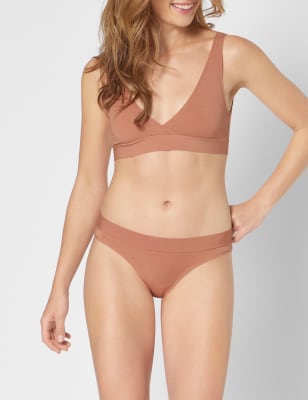 

Womens Sloggi Go Allround Non Wired Bralette - Apricot, Apricot