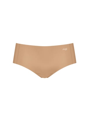 womens sloggi zero feel hipster low rise knickers - cognac