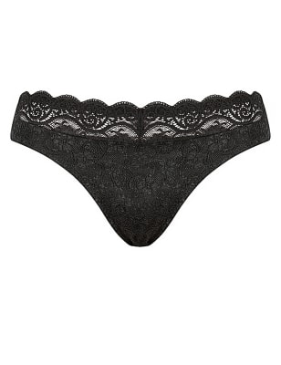 

Womens Triumph Amourette 300 Magic Wire Tai Briefs - Black, Black