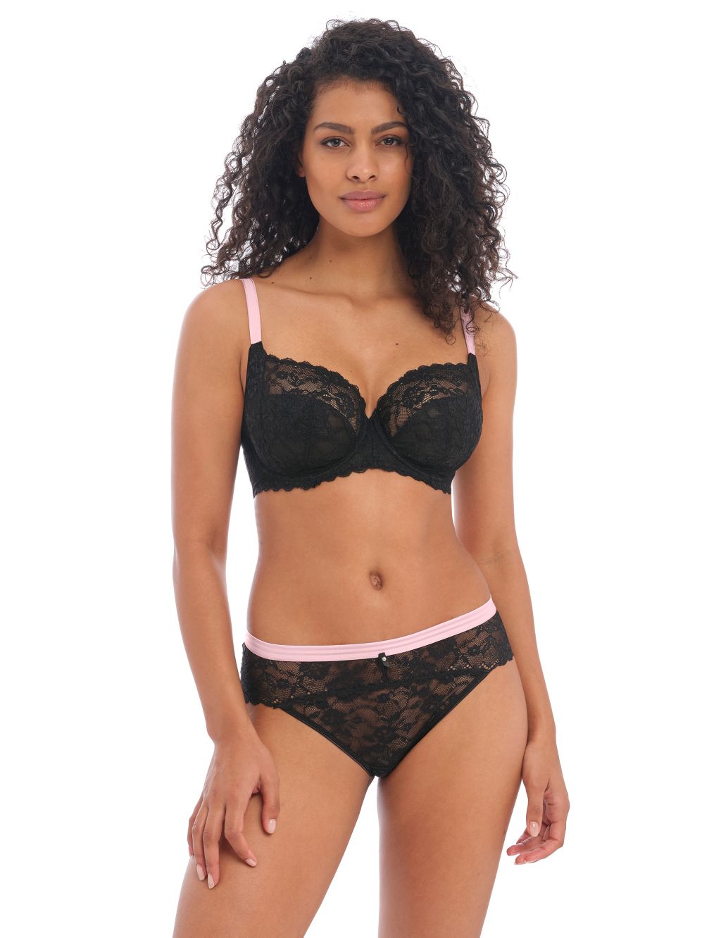 Offbeat Wired Side Support Bra D-K image 1