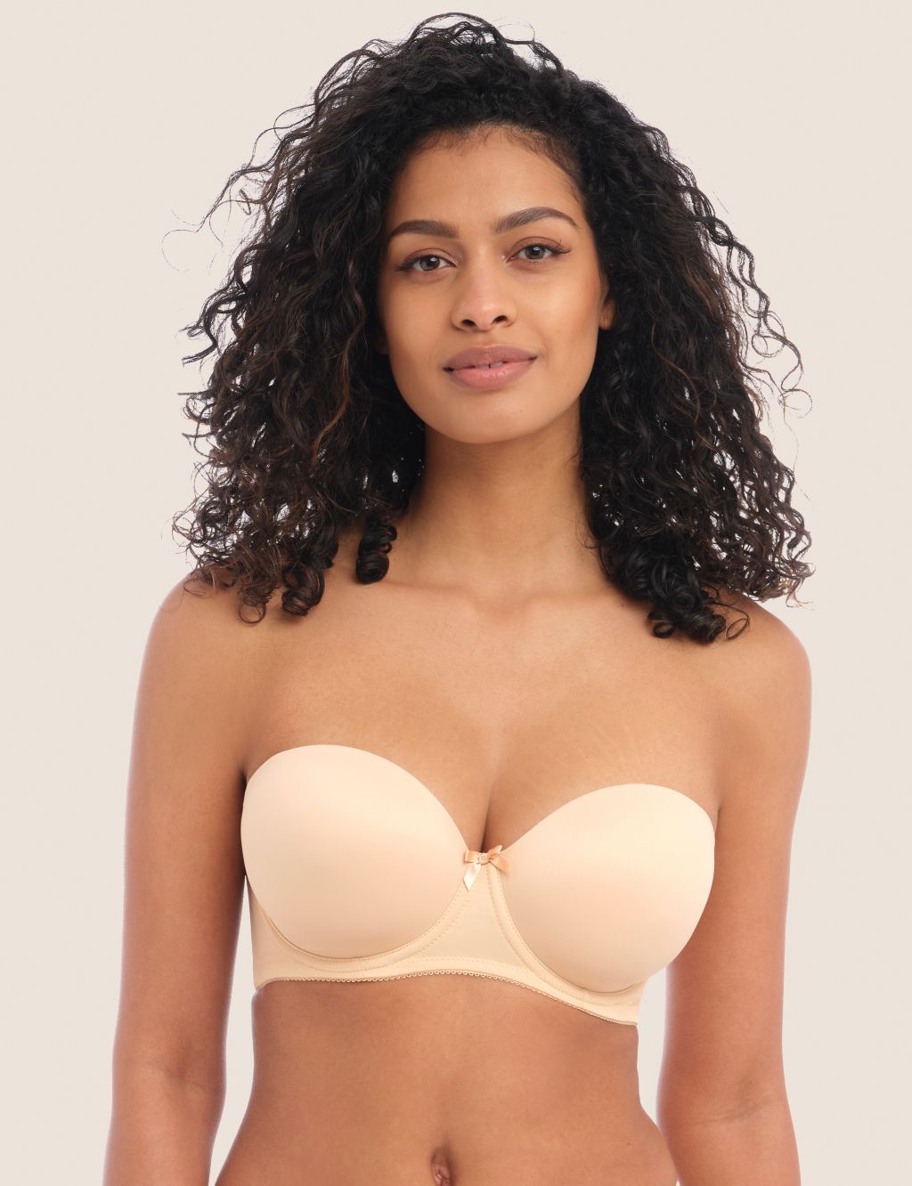 Deco Wired Strapless Moulded Bra B-GG image 1