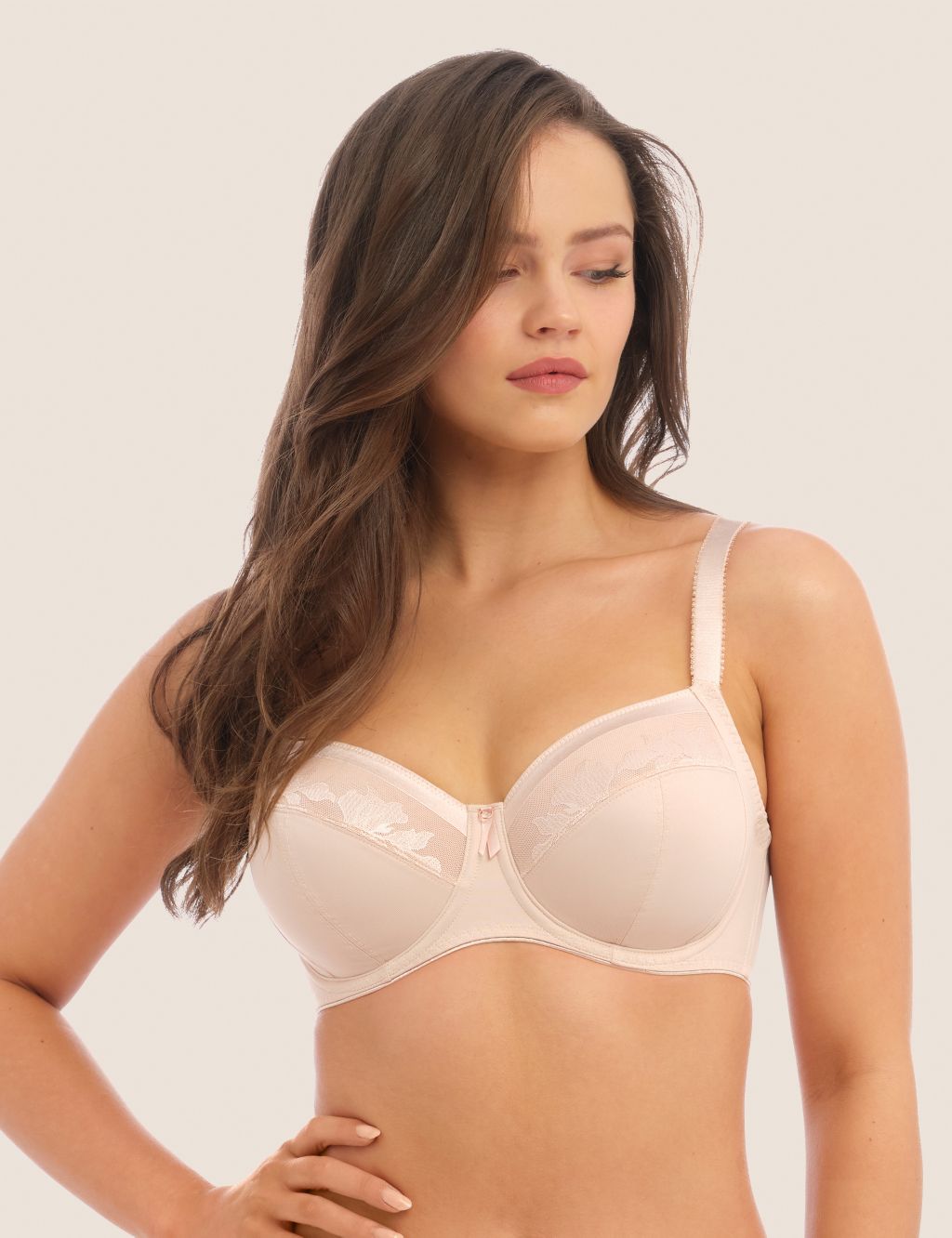 Illusion Wired Side Support Bra D-J