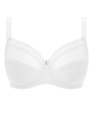 Fantasie Womens Fusion Wired Full Cup Side Support Bra D-HH - 30DD - White, White,Sand,Black,Navy,Blush