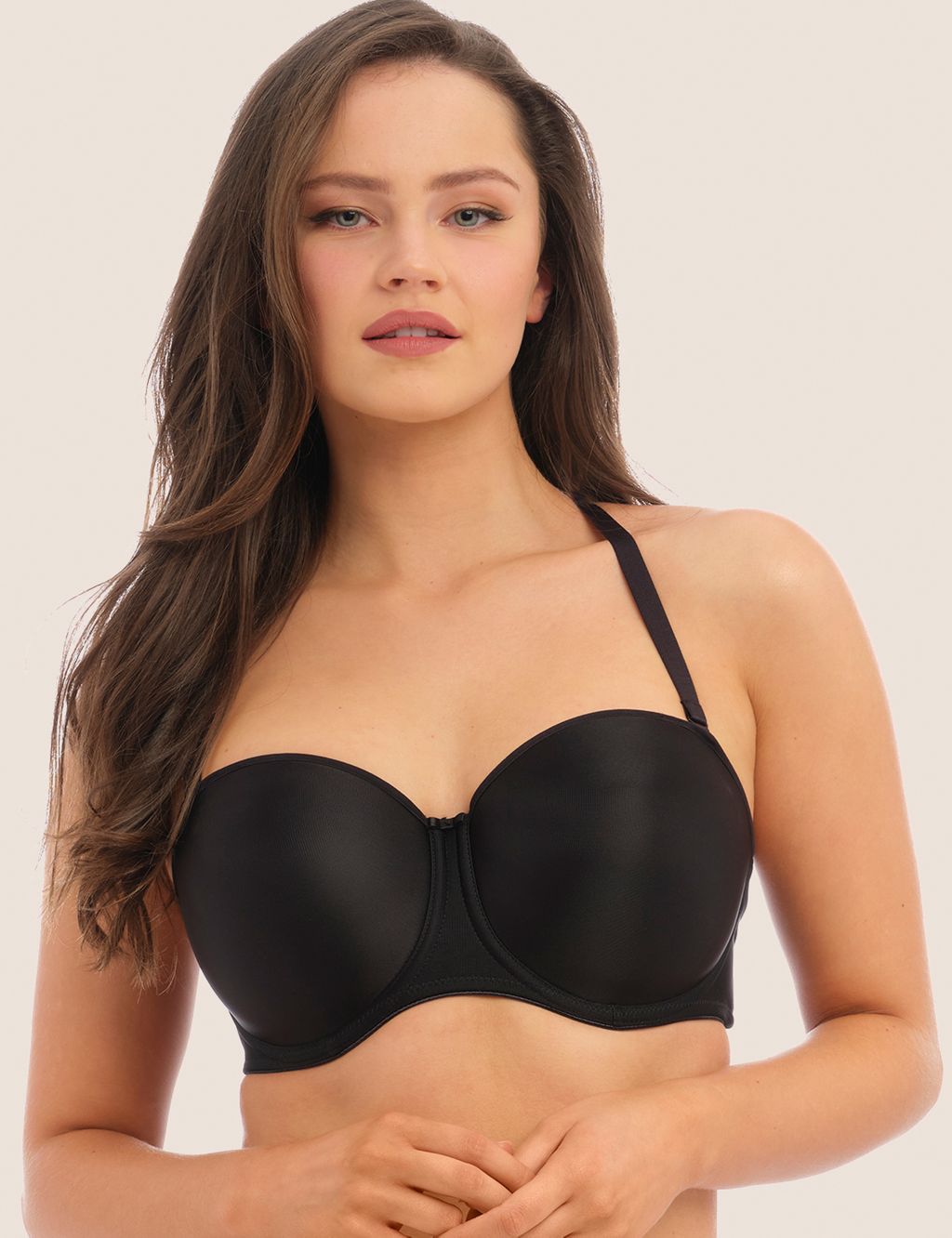 Smoothing Wired Moulded Strapless Bra C-G image 5