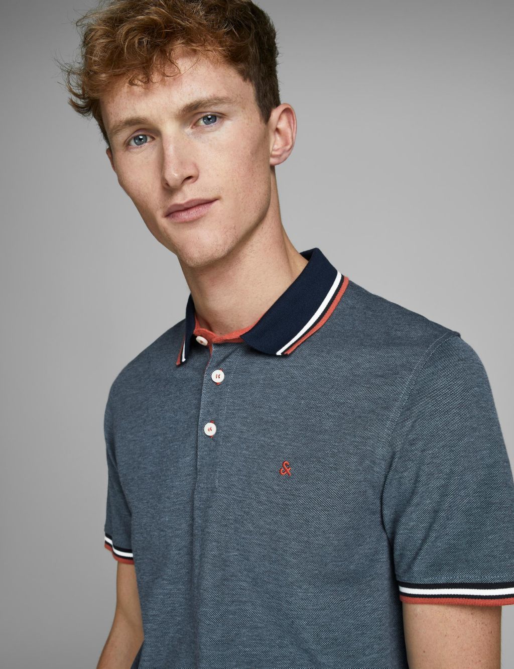 Slim Fit Pure Cotton Tipped Polo Shirt image 4