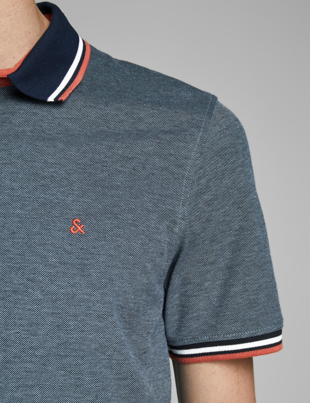Slim Fit Pure Cotton Tipped Polo Shirt image 6
