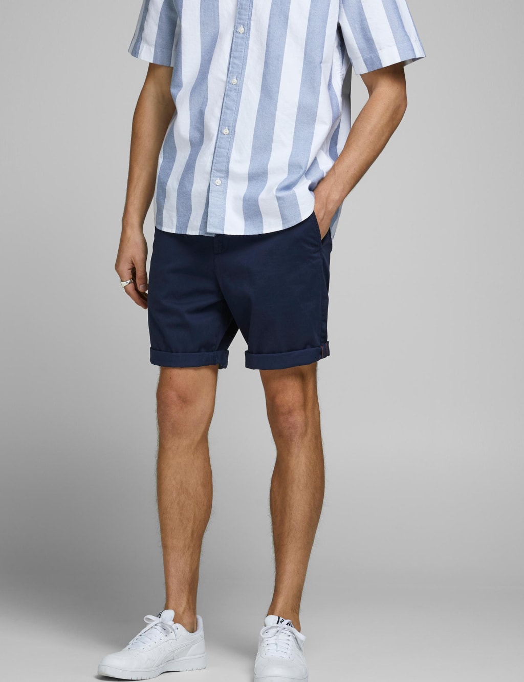 Regular Fit Chino Shorts image 2