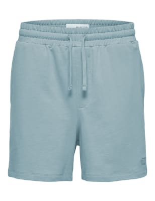 organic cotton sweat shorts