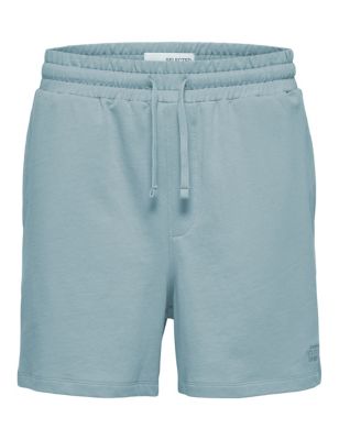 M&S Selected Homme Mens Pure Cotton Sweat Shorts