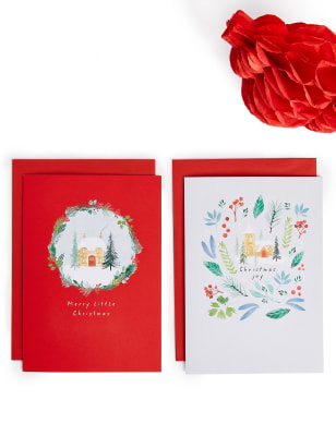 Luxury Christmas Cards | Traditional Greeting Card Packs | M&S