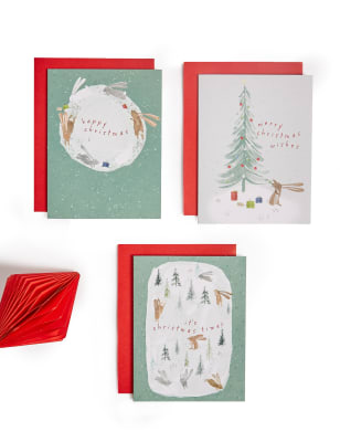 Luxury Christmas Cards | Traditional Greeting Card Packs | M&S
