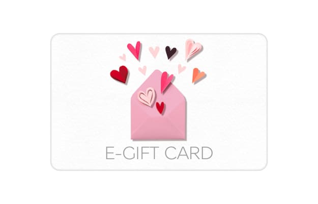 Hearts Envelope E-Gift Card
