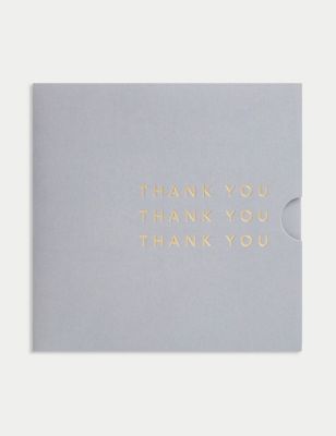 Grey Thankyou Gift Card