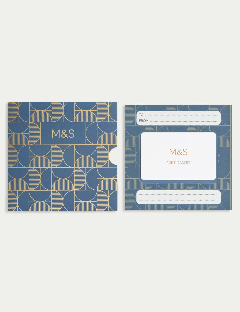 Grey Pattern Gift Card