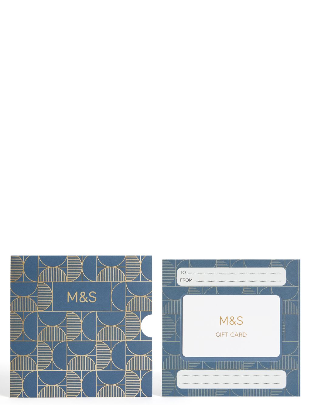 Grey Pattern Gift Card