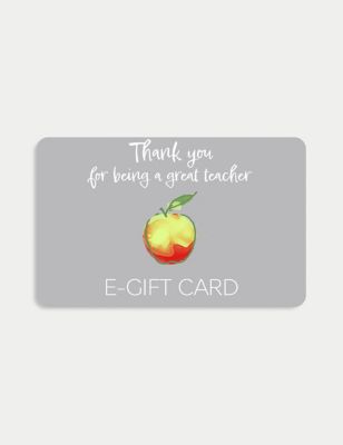 M&S Thankyou Teacher Apple E-Gift Card