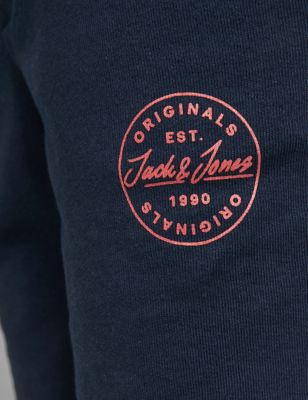 M&S Jack & Jones Junior Boys Pure Cotton Shorts (10-16 Yrs)