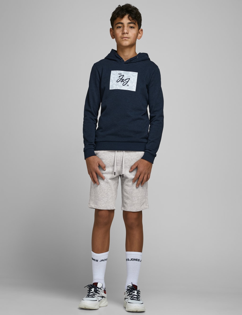 Boys grey formal shorts cheap