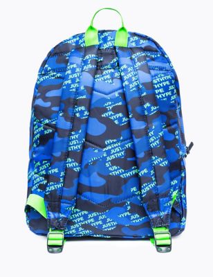 M&S Hype Unisex Kids' Camouflage Backpack (5+ Yrs)