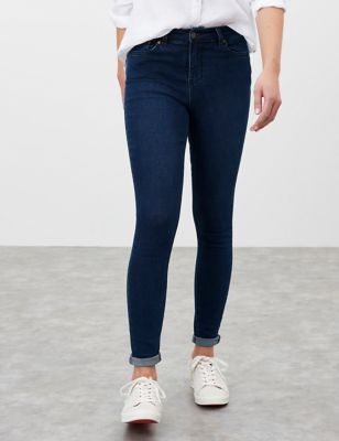 M&S Joules Womens High Waisted Super Skinny Jeans