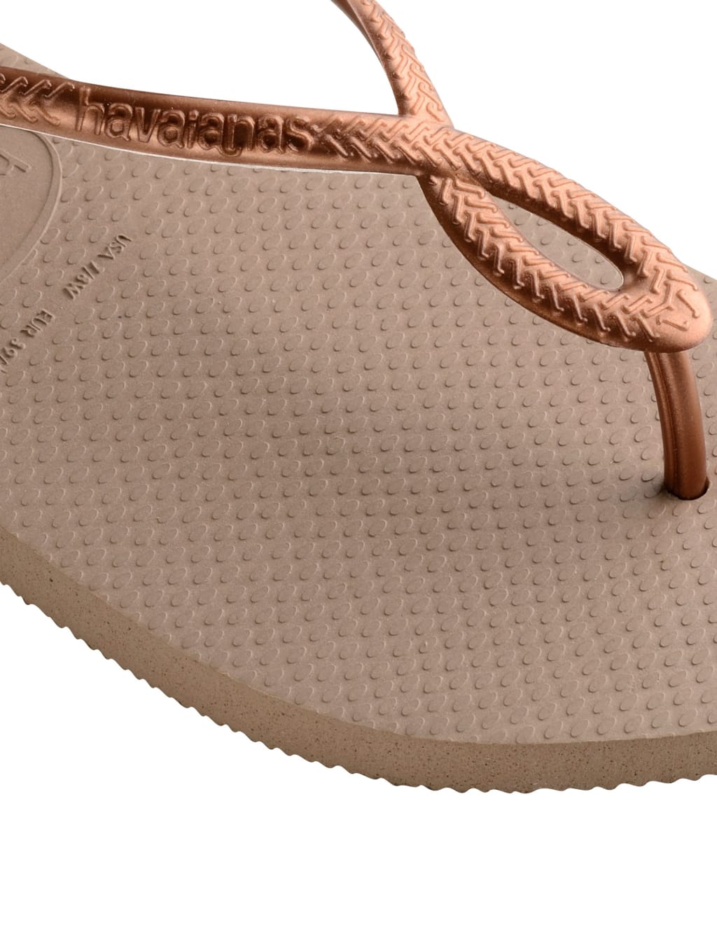 Backstrap Metallic Flip Flops image 3