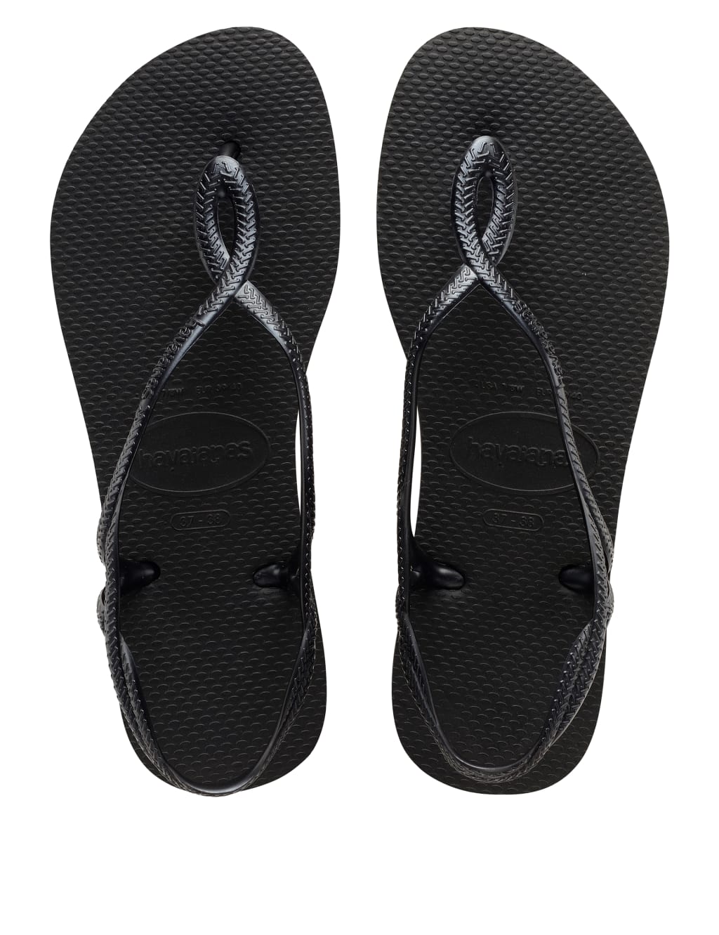 Backstrap Metallic Flip Flops image 2