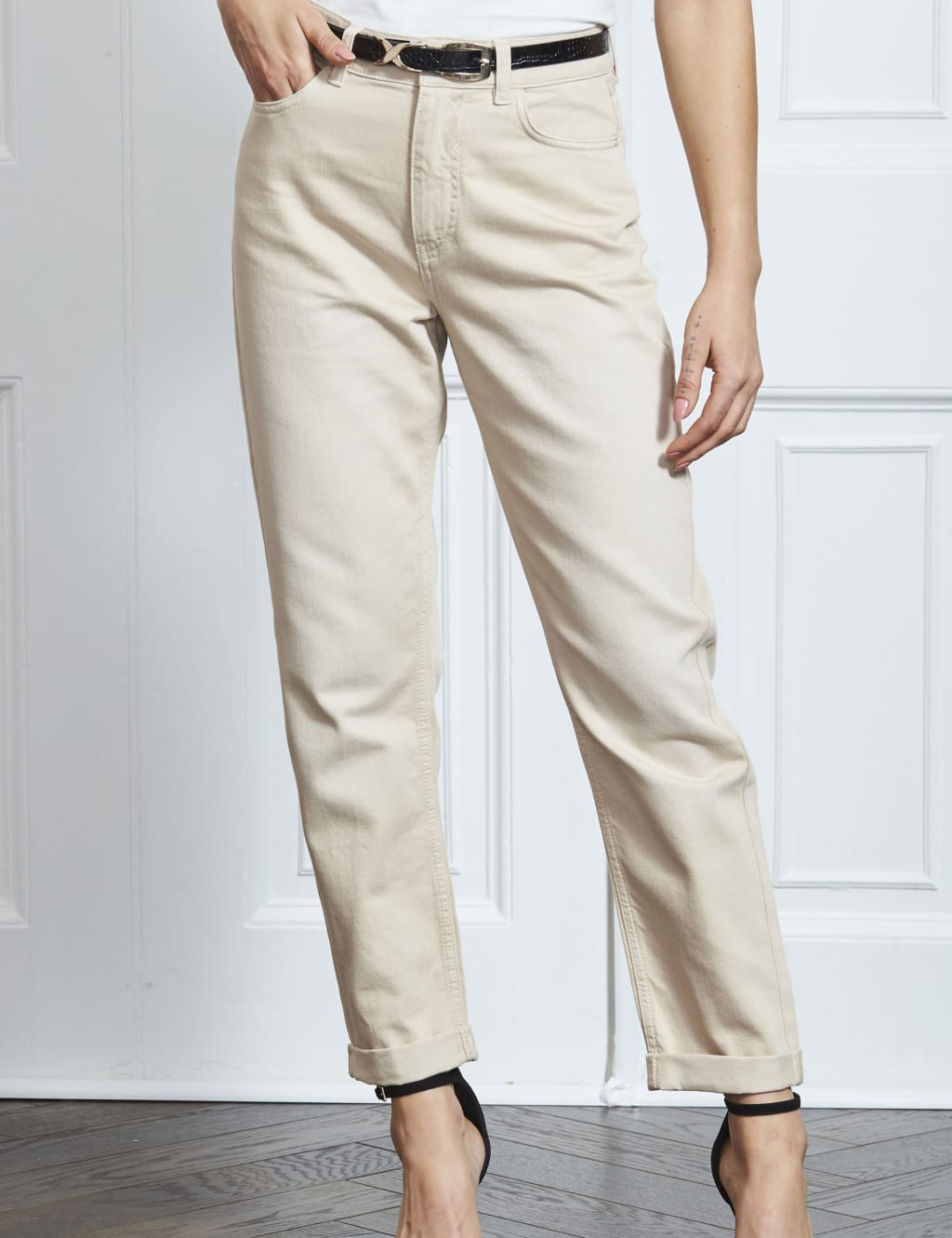 Girlfriend High Waisted Jeans image 2