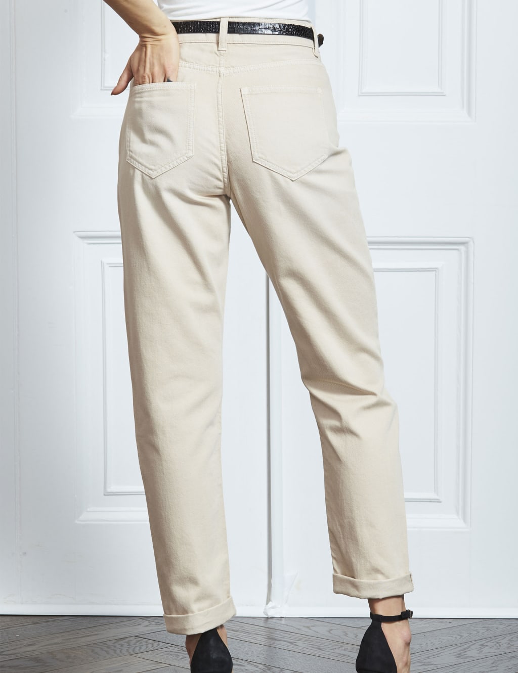 Girlfriend High Waisted Jeans image 3
