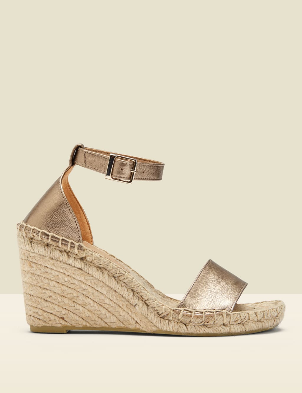 Leather Wedge Espadrilles image 4