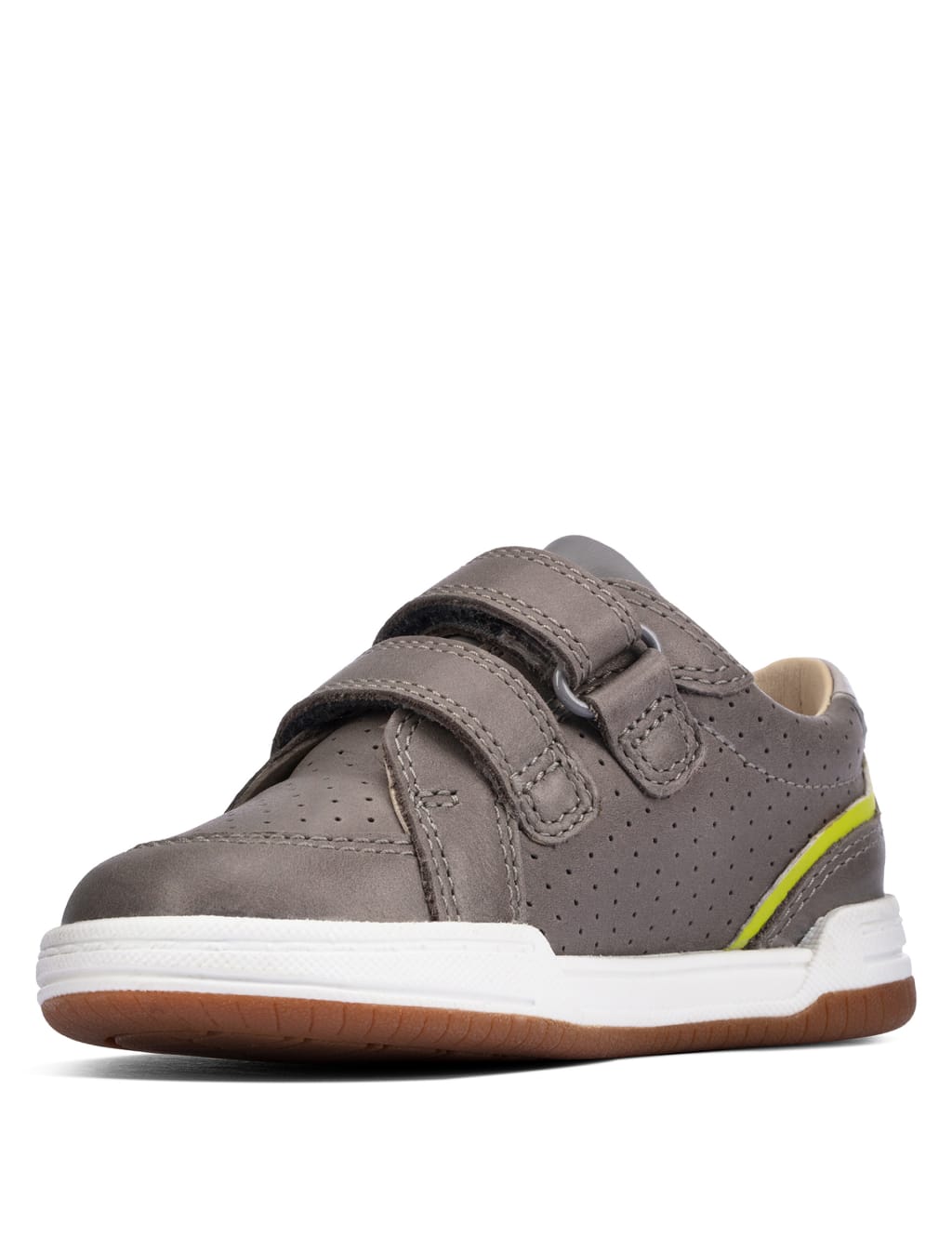 Baby Leather Riptape Trainers (Toddler size 4-9.5) image 5