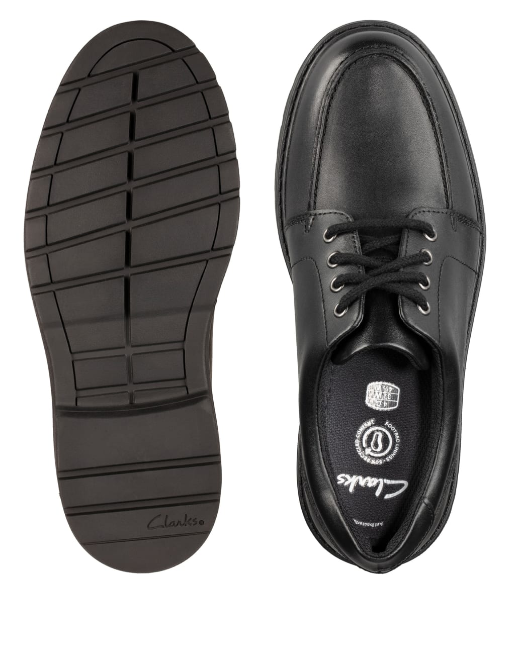 Kids' Leather Lace Up School Shoes (Youth size 3-9) image 4