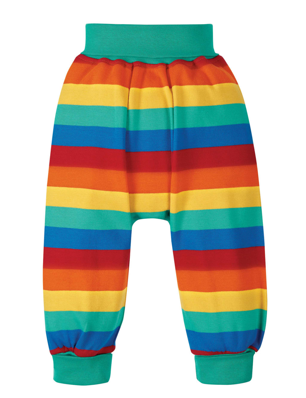 Organic Cotton Striped Joggers (0-5 Yrs)