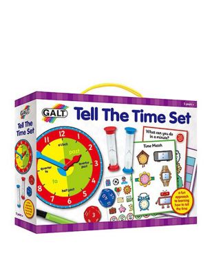 Galt TELL THE TIME SET Children Educational Toys And Activities BNIP 