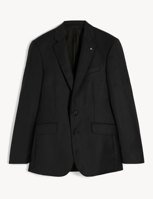 M&S Jaeger Mens Tailored Fit Pure Wool Jacket