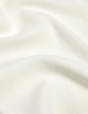 

JAEGER Womens Kurzärmeliges Strickoberteil mit Rundhalsausschnitt - Ivory, Ivory