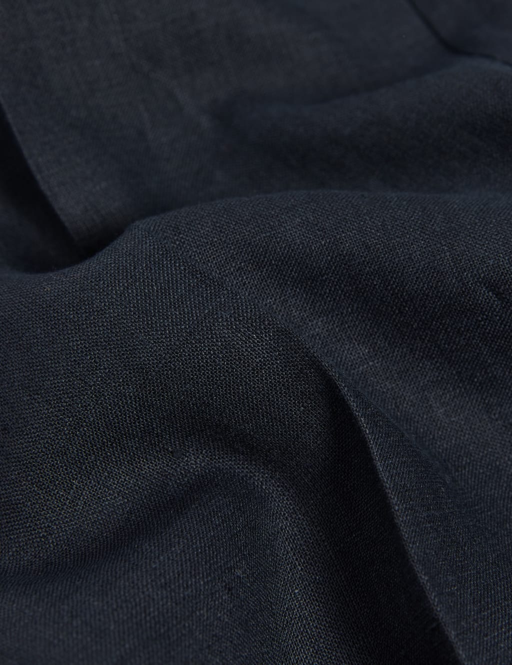 Pure Linen Straight Leg Trousers image 2