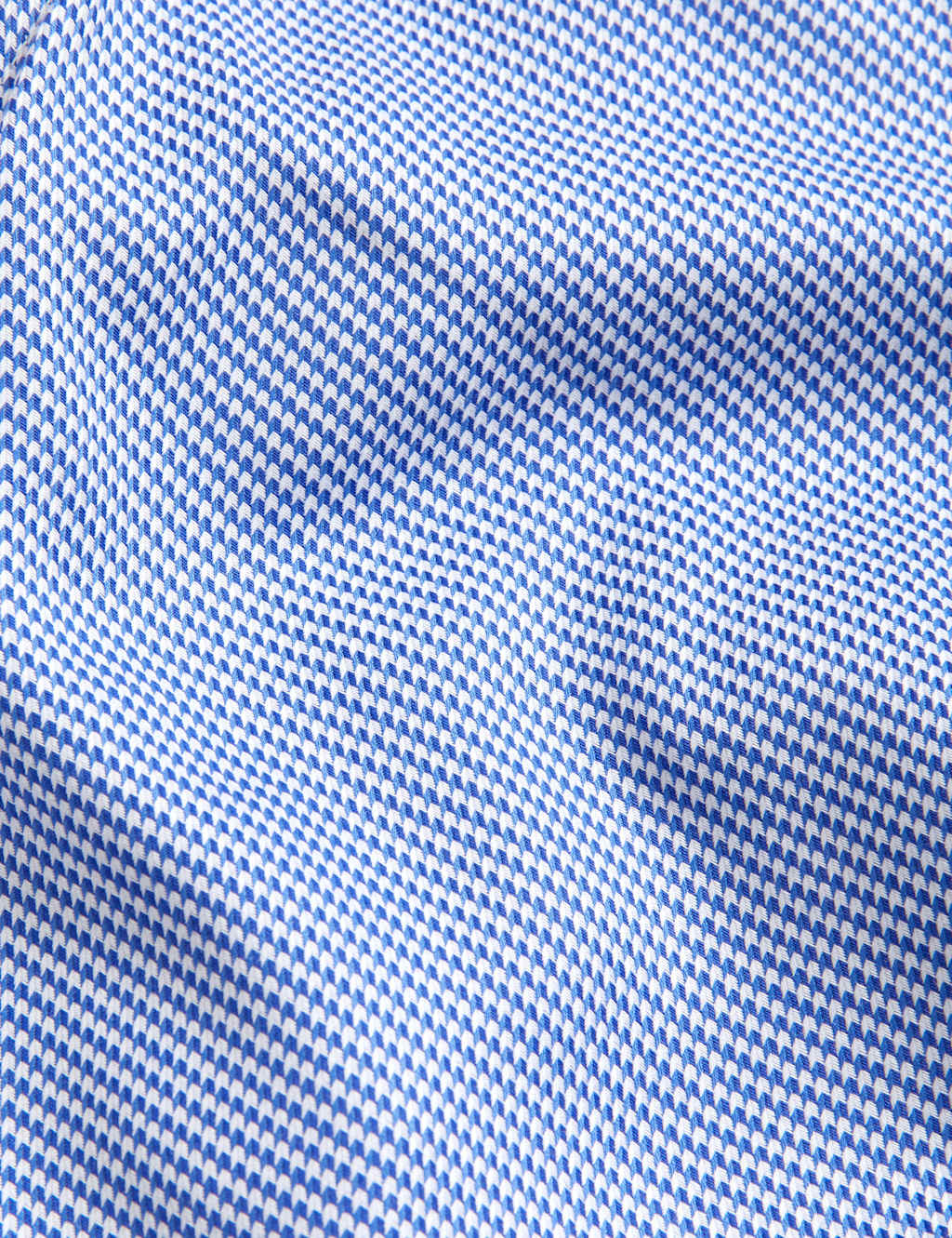 Regular Fit Pure Cotton Houndstooth Shirt image 5