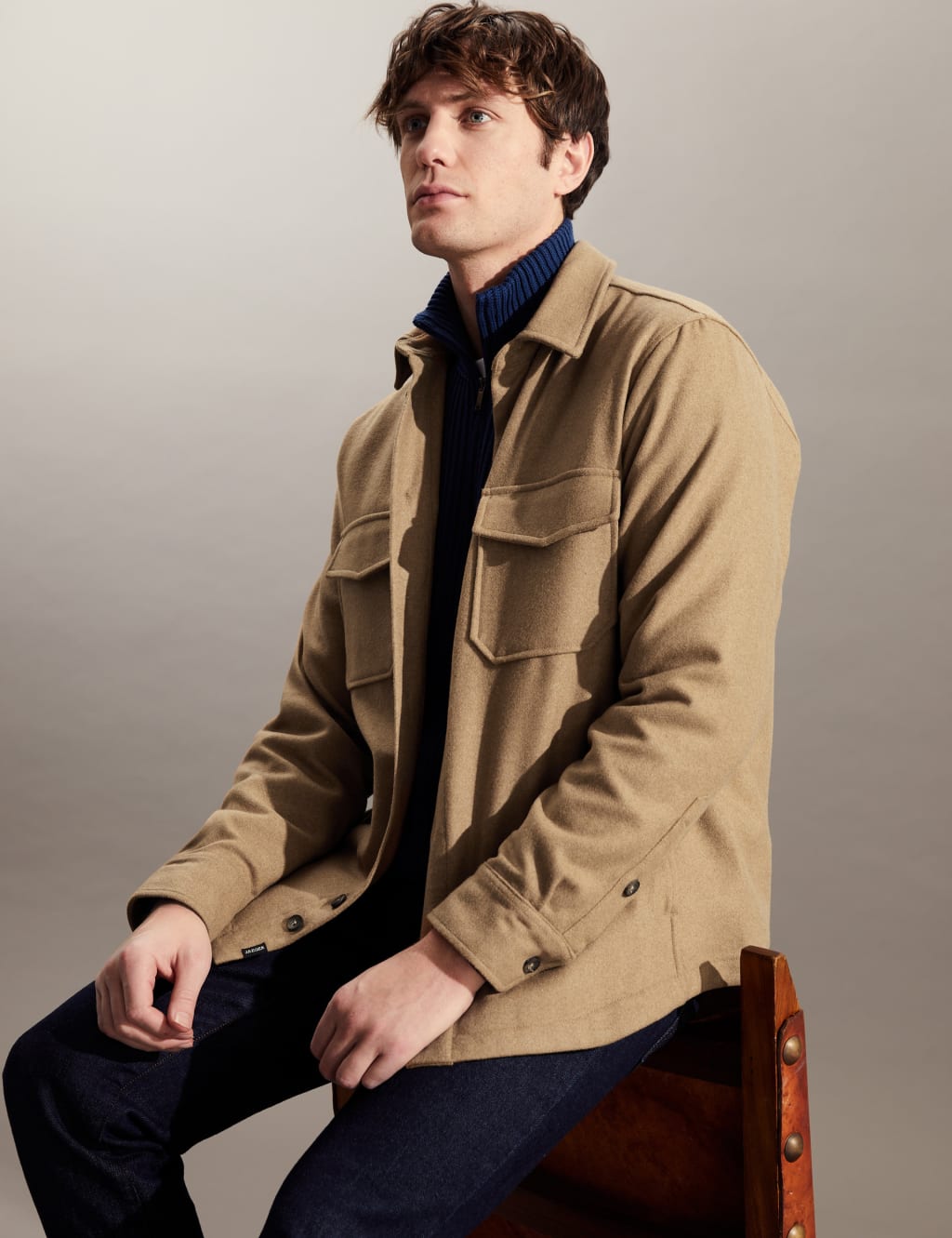 Wool Rich Overshirt image 1