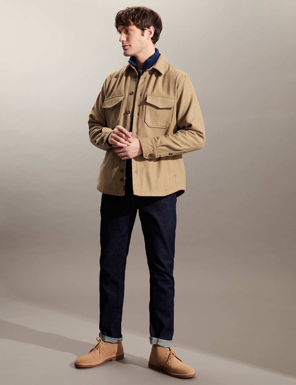 Wool Rich Overshirt image 3