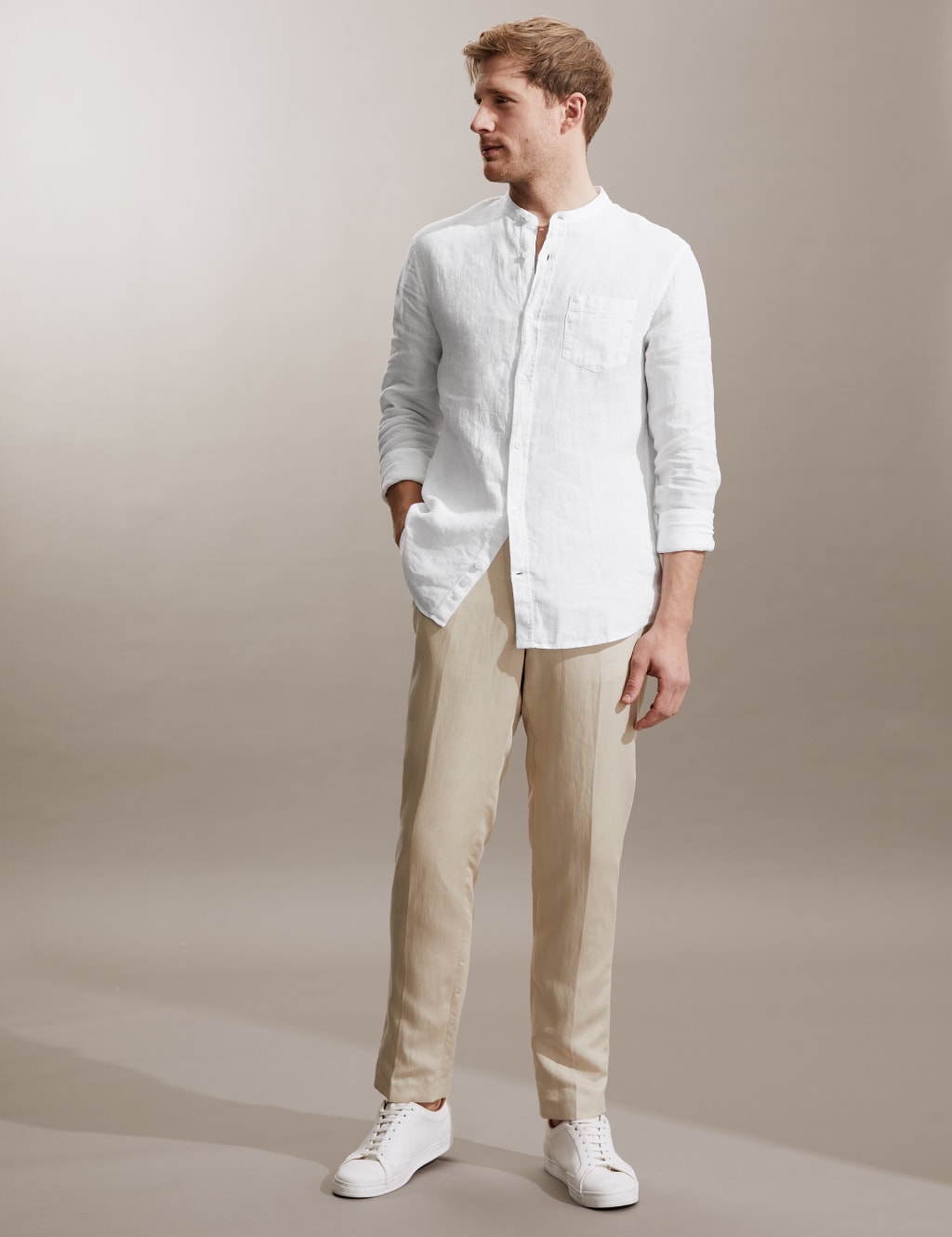 grandad collar golf shirts