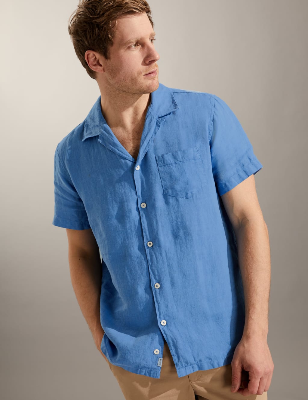 Pure Linen Revere Shirt image 1