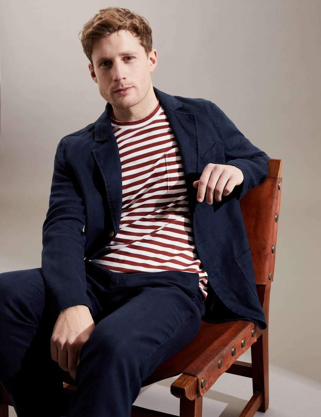 Pure Linen Utility Jacket image 2
