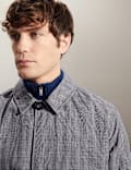 Pure Cotton Wax Printed Trench