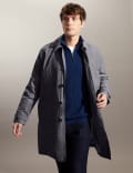 Pure Cotton Wax Printed Trench