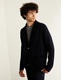 Cotton with Cashmere Milano Knitted Blazer