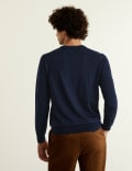 Pure Extra Fine Merino Wool Crew Neck Jumper