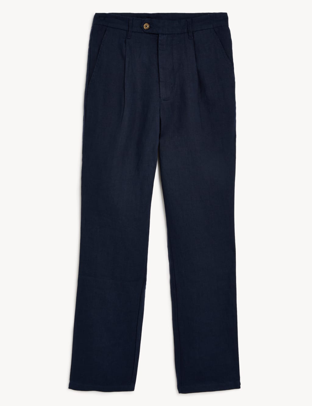 Men's Linen Trousers M&S