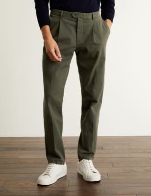 Leggings Nero He4777 | ParkersarmsShops PT | Regular Fit Cotton Stretch  Twill Trousers