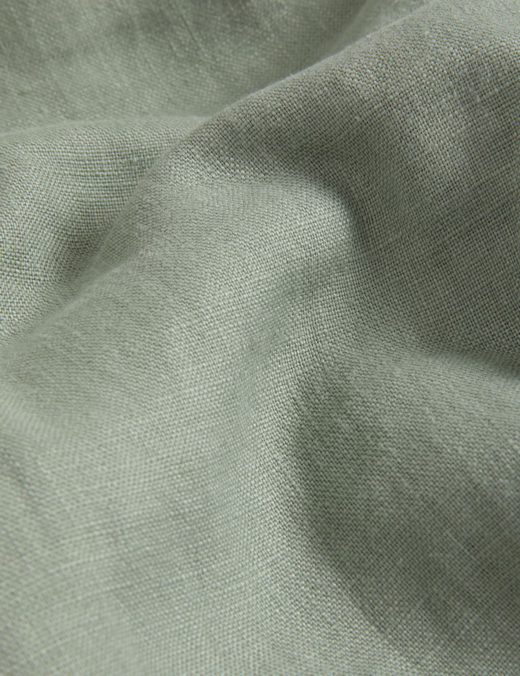 Tapered Fit Pure Linen Drawstring Trousers image 6