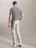 Tapered Fit Pure Linen Drawstring Trousers